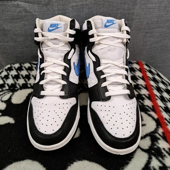 Nike Dunk High EMB 'University Blue' FJ4210-001 Size 8.5 Men - Picture 3 of 12